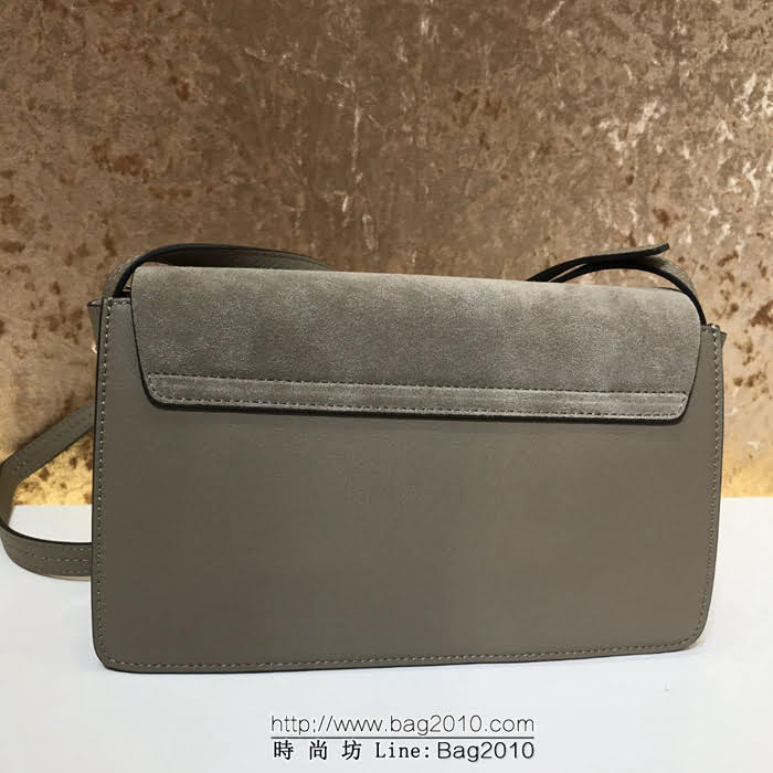 Chloe克洛伊 海外原單 Faye bag 牛皮拼麂皮 單肩斜挎包  ypk1155